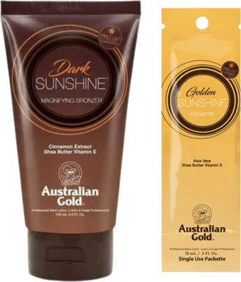 Obrázek produktu pro Australian Gold Dark Sunshine + Sachet Golden