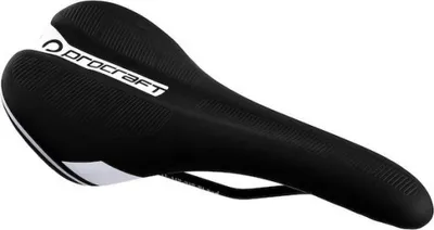 Image de Selle Procraft Race 278 x 140 mm, blanc - selle de vélo de course sportive pour un confort optimal...