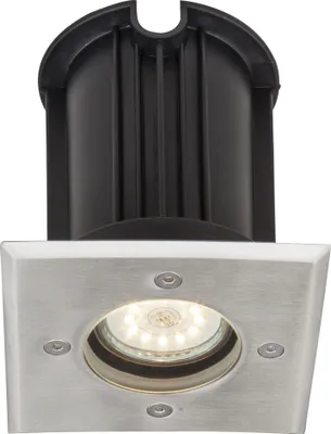 Image de Globo Lighting lampe d'extérieur acier inoxydable, 1x GU10