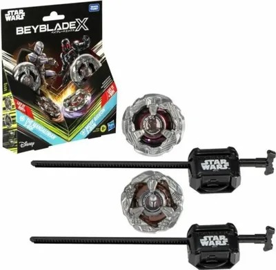 Produktbild von Beyblade X und Star Wars Collab The Mandalorian 3-60F vs. Moff Gideon 3-80N, 8 Jahr(e)