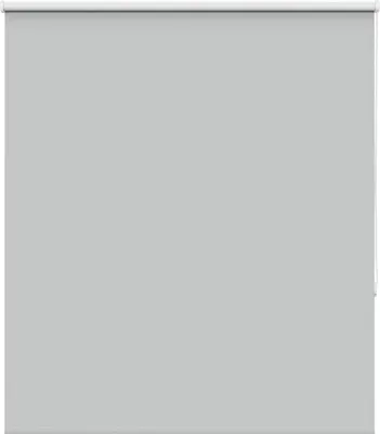Produktbild von Verdunkelungsrollo Hellgrau 135x130cm Stoffbreite 131,6cm, Rollos DesignMöbel