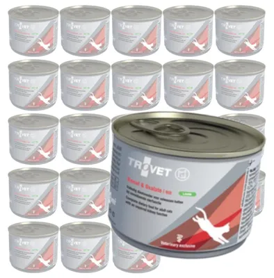 Zdjęcie produktu dla Trovet Renal & Oxalate RID 24x200g Dietetyczna Mokra Karma z Jagnięciną Dla Kotów z Niewydolnością Nerek Kamicą Szczawianową i Cystynową