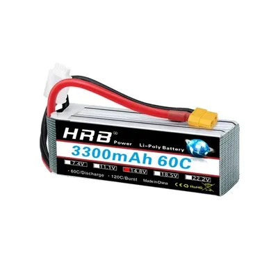 Image de Accu Lipo, 4S 148V 3300mAh, connexion XT60, 1 pièce avec XT60