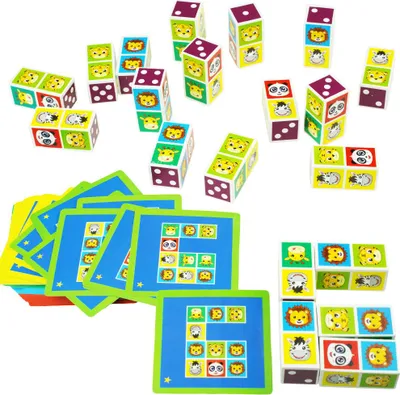Image de Jeu en bois Jeu de logique fou Puzzle de réflexion