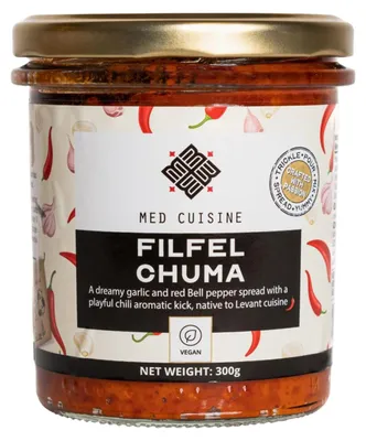 Produktbild von MED CUISINE Filfel Chuma Pasta 300g – Würzige Paste für Saucen & Marinaden