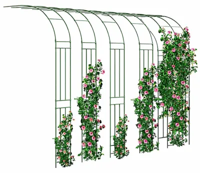 Zdjęcie produktu dla GOTEL Pergola ogrodowa naścienna U14C – Modułowy łuk na balkon