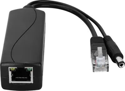 Produktbild von POE-Adapter,POE-Splitter,POE-Adapterkabel,48V zu 12V POE-Adapter,POE-Adapter-Splitter,POE-Splitter-Injektor