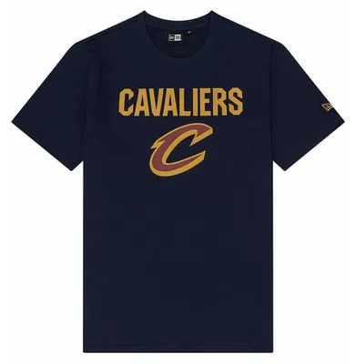 Image de T-shirt NBA Cleveland Cavaliers New Era Bleu marine