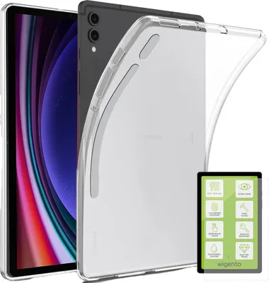Produktbild von Für Samsung Galaxy Tab S10 Plus / S9 Plus FE Plus / S8 Plus und FE Hülle Tablet Tasche Etuis Cover + H9 Glas