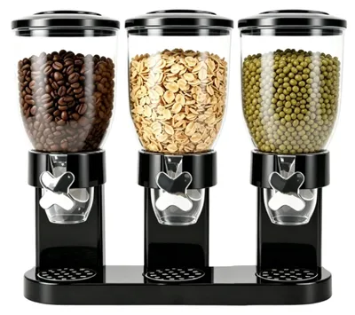 Imagen del producto de Omgoods: Dispensador de cereales con capacidad de 2 litros para una cocina organizada