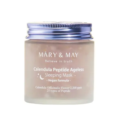Produktbild von Mary&May Calendula Peptide Ageless Sleeping Mask 110g - Anti-Aging Nachtmaske
