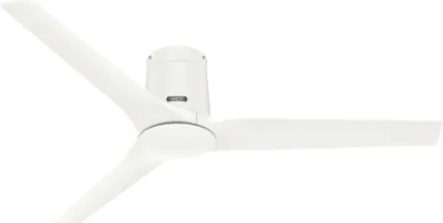 Produktbild von Deckenventilator mit Fernbedienung Athens Low Profile Weiß 132 cm