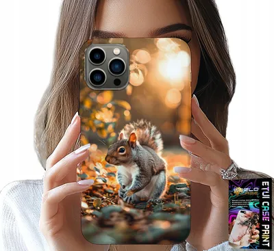 Obrázok produktu pre Puzdro Pre Iphone 13 Pro Max - Sladká Veverička, Puzdro S Vlastným Dizajnom
