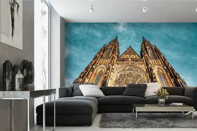 Produktbild von Vlies Fototapete ST.-VEITS-DOM 375 x 250 cm (inkl. Kleister) - Vlies Tapete, Wandtapete, Wandbilder - Tapete für Wohnzimmer Schlafzimmer, Büro, Küche - Montagefertig