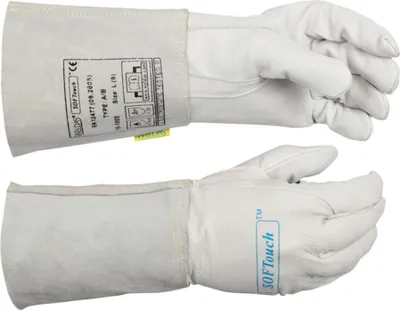 Immagine prodotto di Guanti per saldatura Weldas naturali EN 388 EN 12477 EN 1149-2 taglia XL (9,5) - 10-1005-XL