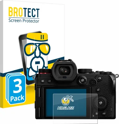 Produktbild von 3x BROTECT Schutzglas für Panasonic Lumix DC-S5D Schutzfolie Panzer Folie Glas Display Schutz klar