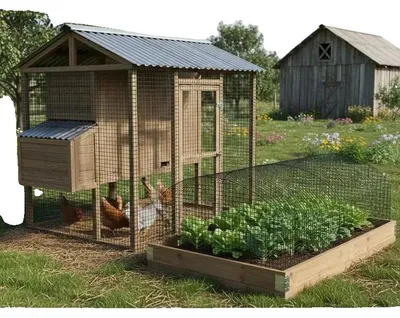 Imagen del producto de Valla de alambre, construcción galvanizada, adecuada para cercados de animales, color rojo