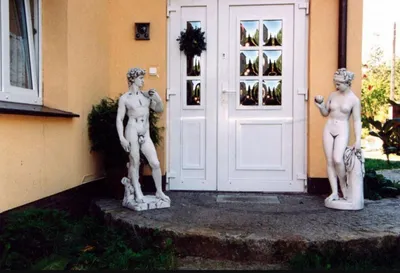 Produktbild von Eva 120cm Skulptur Design Figur Statue Garten Figuren Statuen Skulpturen 185