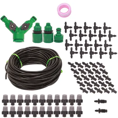 Produktbild von Home Gardening 20m 20 Bewässerung Tropfbewässerung Bewässerungsset DIY Lazy Flower Bewässerungsgerät