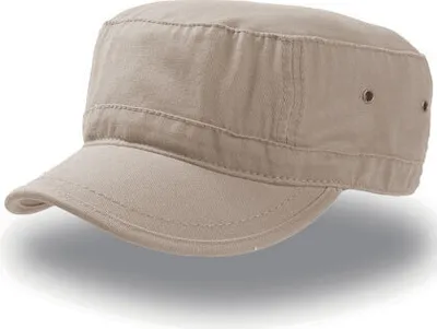 Immagine prodotto di Atlantis URBA | Cappello urbano / Stile militare / Chiusura con fibbia - Colore: Khaki - Taglia: S/M