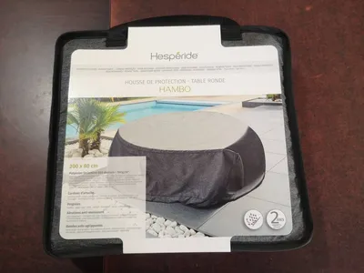 Produktbild von Schutzhülle "hambo" für runden tisch 200x200x80cm - Hespéride