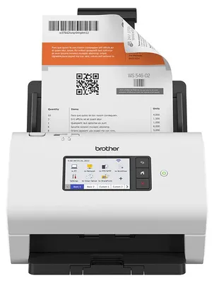 Produktbild von Brother ADS-4900W Scanner ADF + Bogenscanner 600 x 600 DPI A4 Schwarz, Weiß