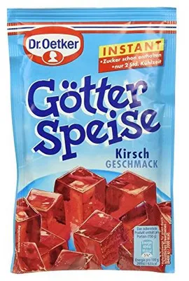 Image de Gelée instantanée à la cerise Dr. Oetker, paquet de 1 (1 x 100 g)