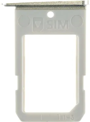 Produktbild von Simkarten Halter für Samsung Galaxy S6 edge (SM-G925F), Gold