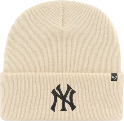 Immagine prodotto di Cappello invernale 47 Brand Beanie - HAYMAKER NY Yankees naturale