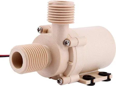 Image de Pompe de circulation d'eau solaire 12 V/24 V avec moteur sans balais - Pompe de circulation d'eau pour chauffage - Pompe de circulation submersible silencieuse