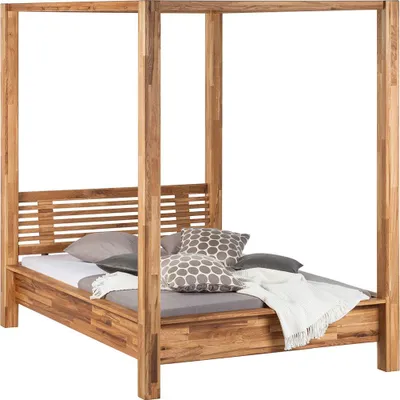 Produktbild von home24 Himmelbett - Massivholz