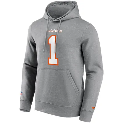 Immagine prodotto di Felpa con cappuccio NFL Miami Dolphins n. 1 Tua Tagovailoa - S