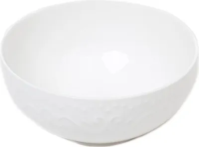 Obrázok produktu pre Miska polievková misa misa porcelánová SYLIA biela s ornamentom 15 cm HOMLA