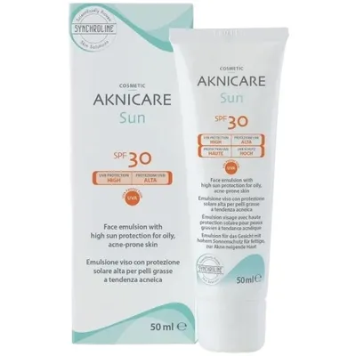 Produktbild von Synchroline Aknicare Sun Gesichtsemulsion SPF 30 - 50 ml