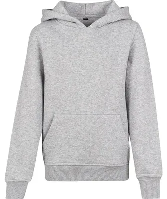 Immagine prodotto di Build Your Brand - Felpa con cappuccio "Basic" per bambini LT2637 (140) (grigio melange)
