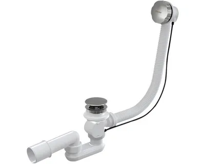 Obrázek produktu pro Vanový sifon s přepadem RAVAK 570 B K/K chrom X01305