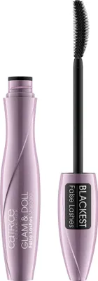 Obrázek produktu pro CATRICE Glam & Doll False, Černá, Black, Kudrnatící, 9,5 ml, Ženy, AQUA (WATER), PARAFFIN, GLYCERYL STEARATE, SYNTHETIC BEESWAX, STEARIC ACID, ACACIA SENEGAL GUM ,...