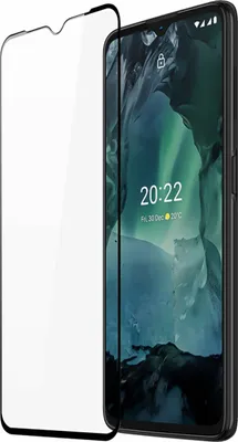 Productafbeelding van Beschermend glas, compatibel met Nokia G21 / G11, gebogen folie, volledig dekking en zelfklevend