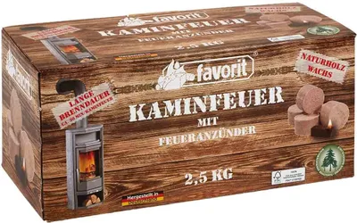 Produktbild von Favorit Kaminfeuer XXL-Feueranzünder 2,5 kg