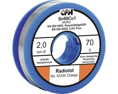 Obrázok produktu pre Spájka CFH RL 334 70 g bezolovnatá