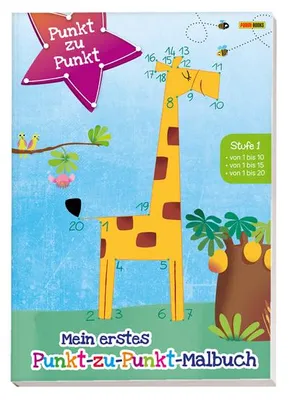 Immagine prodotto di Il mio primo libro da colorare punto a punto - Livello 1