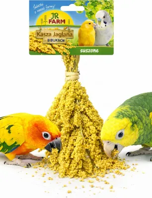 Zdjęcie produktu dla JR FARM Kasza Jaglana w BUKIECIE dla wszystkich papug 50g