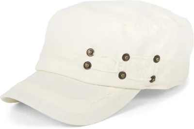 Produktbild von styleBREAKER Uni Military Cap im Destroyed Vintage Look | verstellbares Army Cap aus Baumwolle | Used Look Schirmmütze für Herren und Damen