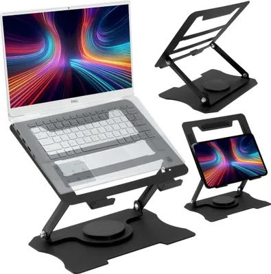 Image de Support pour ordinateur portable LAURO noir