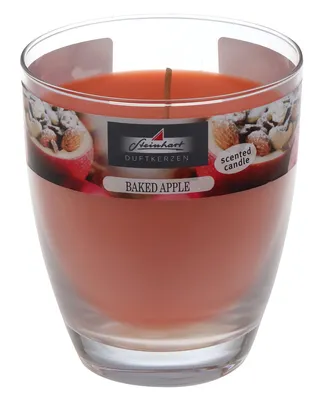 Produktbild von Duftkerze im Glas (bauchig) Baked Apple 107/92 mm, ca. 40 h