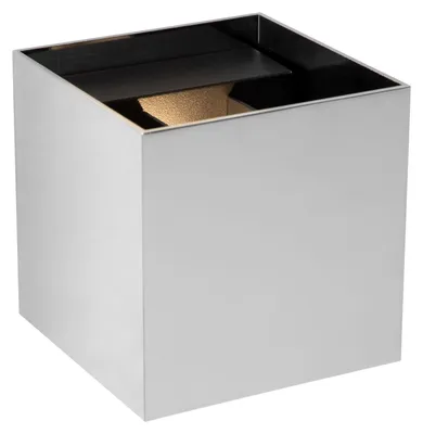 Produktbild von LED Badezimmerleuchte Aluminium IP54 Up Down Chrom eckig 2200/2700/3000 K 150 lm Modern
