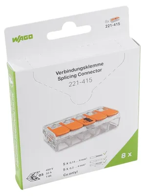 Produktbild von Wago 221-415/995-008, 30 mm, 18,8 mm, 8,4 mm, 144 Stück(e)