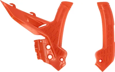 Zdjęcie produktu dla Pomarańczowa osłona ramy ACERBIS X-Grip dla KTM