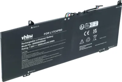 Produktbild von vhbw Akku kompatibel mit Lenovo IdeaPad 530S-15IKB (81EV003KGE) Notebook (5800 mAh, 7,68 V, Li-Polymer)