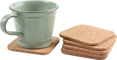Immagine prodotto di Sottobicchieri T&G - Rovere - 10 x 10 x 0,6 cm
